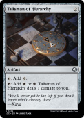 Talisman of Hierarchy Talisman of Hierarchy