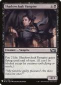 Shadowcloak Vampire Shadowcloak Vampire