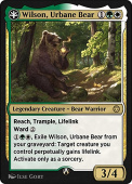 Wilson, Urbane Bear Wilson, Urbane Bear