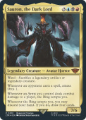 Sauron, the Dark Lord Sauron, the Dark Lord