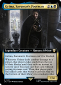 Gríma, Saruman's Footman Gríma, Saruman's Footman