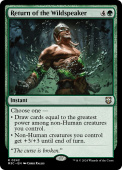 Return of the Wildspeaker Return of the Wildspeaker