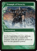 Triumph of Ferocity Triumph of Ferocity