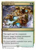 Abrupt Decay Abrupt Decay