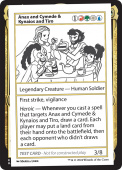 Anax and Cymede & Kynaios and Tiro Anax and Cymede & Kynaios and Tiro